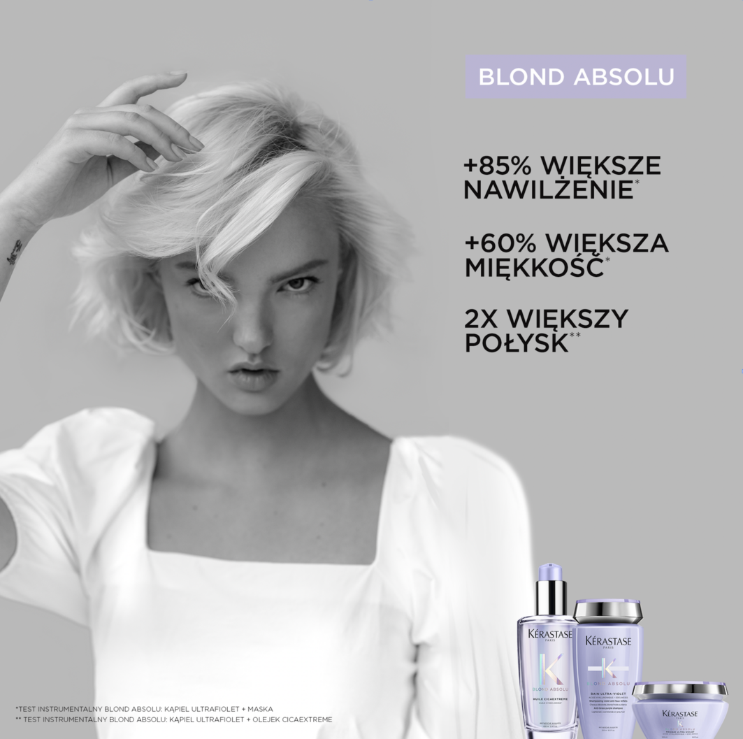 Kérastase Blond Absolu Ultra-Violet maska neutralizująca włosy blond 200ml