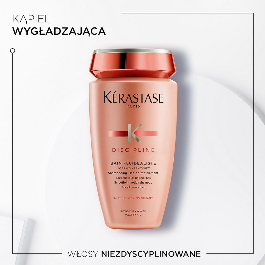 Kérastase Discipline Bain Fluidealiste kąpiel dyscyplinująca do włosów zniszczonych i uwrażliwionych 250ml