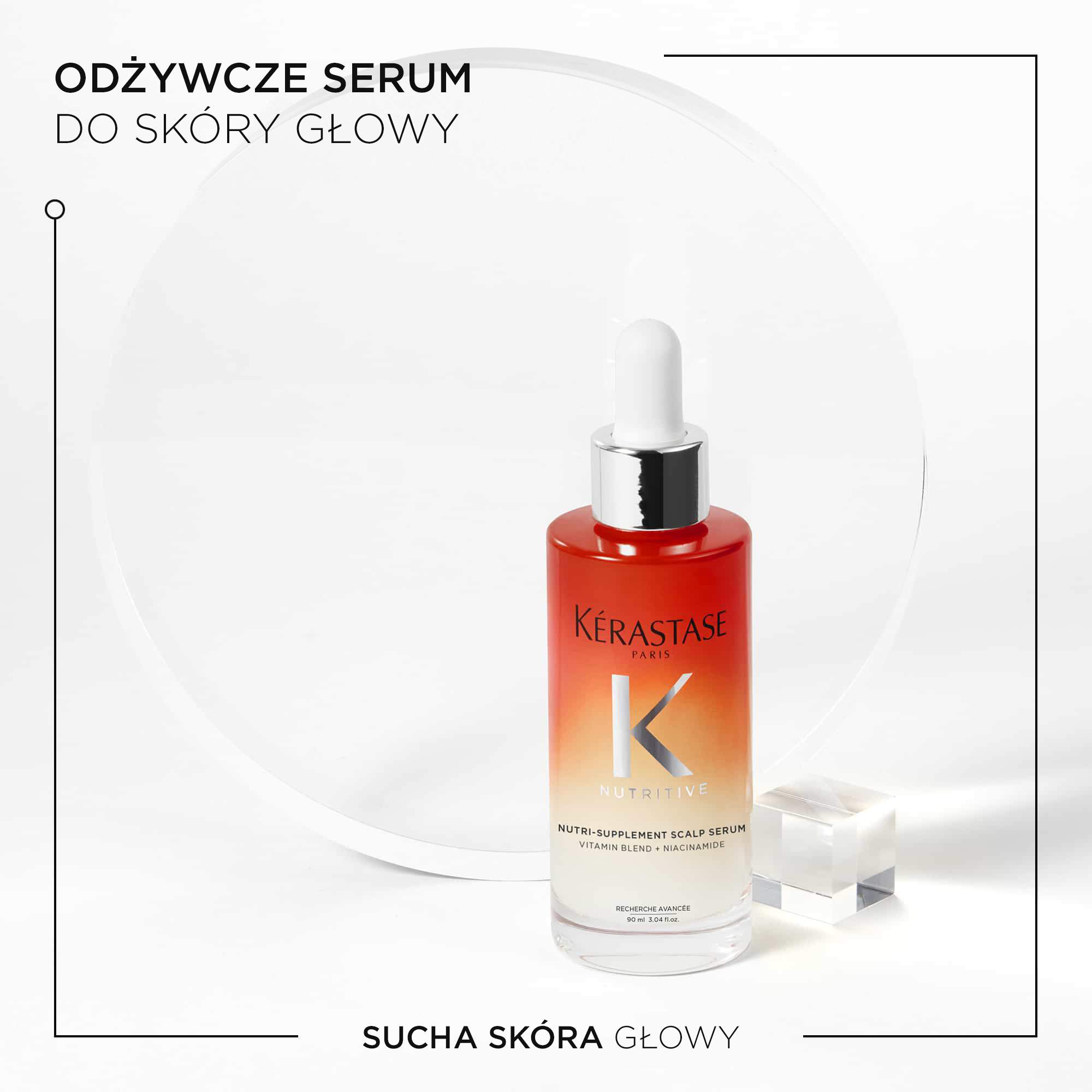 Kérastase Nutritive Nutri-Supplement Scalp Serum odżywcze serum do suchej skóry głowy 90ml