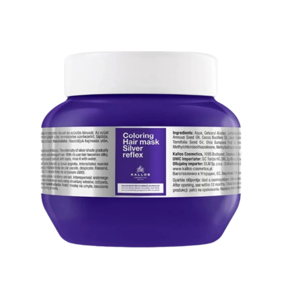Kallos Silver Reflex Mask 275ml