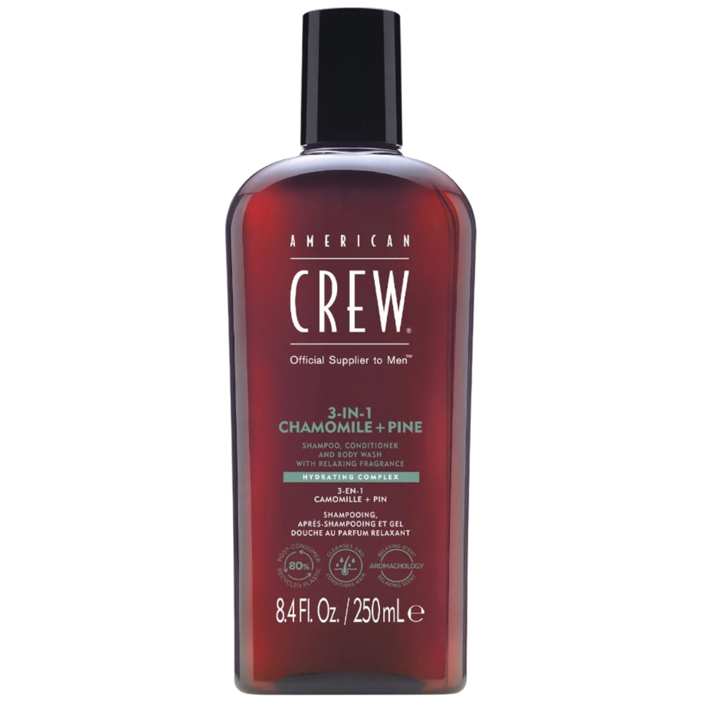 American Crew 3 in 1 Chamomile + Pine Gel 250ml