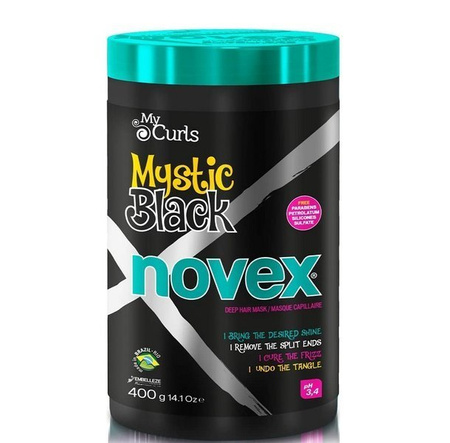 Novex Deep Hair Mystic Black maska do włosów suchych i kręconych 400g