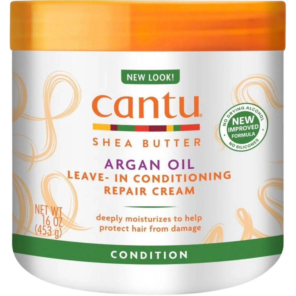 Cantu Shea Butter Argan Oil Leave In Cream 453g