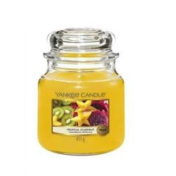 Yankee Candle Small Jar Tropical Starfruit świeca zapachowa w małym słoju egzotyczna karambola 104g