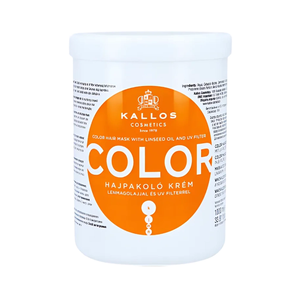 Kallos Color Linseed Oil UV Filter Mask 1000ml