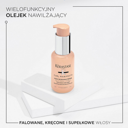 Kérastase Curl Manifesto | odżywczy olejek do włosów kręconych i falowanych 50ml