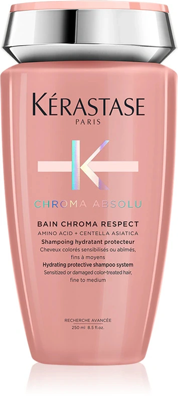 Kérastase Chroma Absolu Bain Riche Respect odżywczo-ochronna kąpiel wzbogacona do włosów koloryzowanych średnich lub grubych 250ml