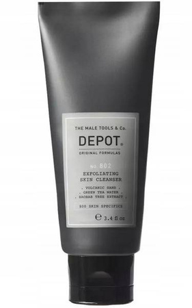 Depot NO.802 Cleansing Face Scrub oczyszczający peeling do twarzy dla mężczyzn, wygładzenie i odświeżenie skóry, 50 ml