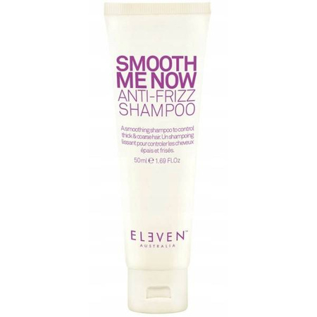 Eleven Australia Smooth Me Now Anti-Frizz Shampoo szampon wygładzający przeciw puszeniu do włosów, 50 ml