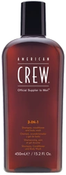 American Crew 3-in-1 Sh.+Cond.+Body Wash 450ml