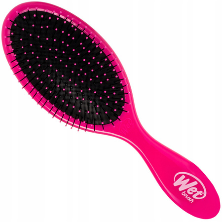 Wet Brush Original Detangler Pink klasyczna szczotka do włosów delikatne rozczesywanie różowa