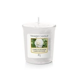 Yankee Candle Samplers Camellia Blossom świeczka zapachowa delikatny kwiat kamelii 49g