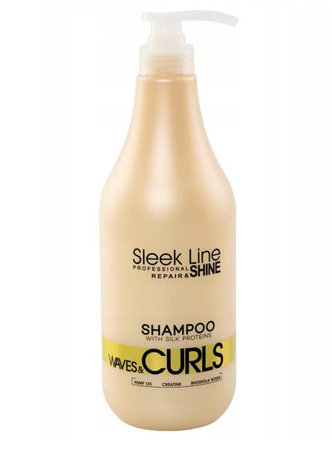 Stapiz Waves Curls Szampon do włosów kręconych 1000ml