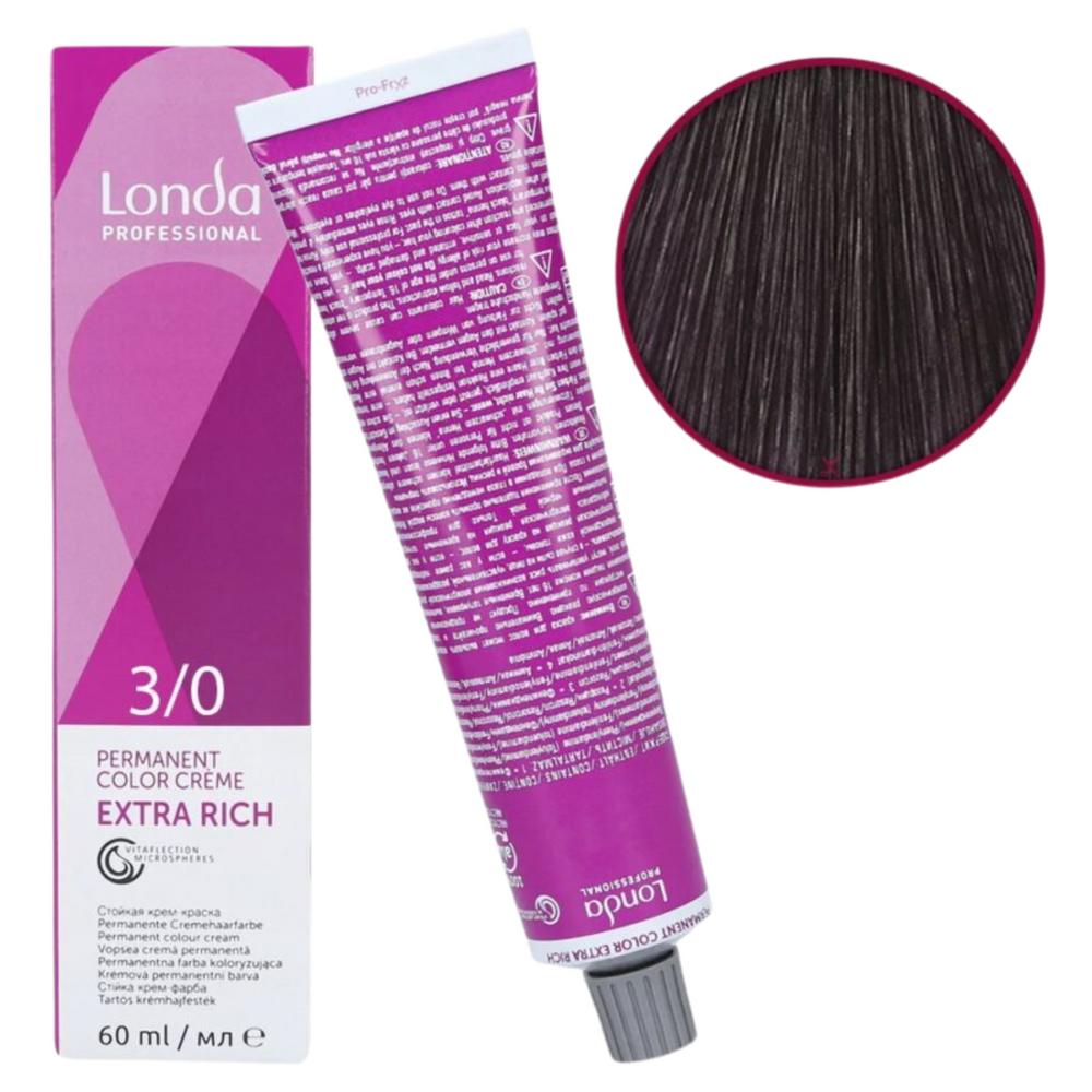 Londa Londacolor farba tonująca 60ml 3/6 - ciemny brąz czerwony