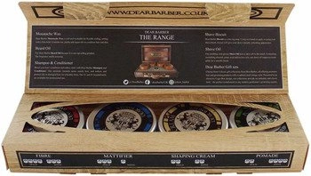 Dear Barber Styling Set zestaw do stylizacji włosów, 4x20 ml