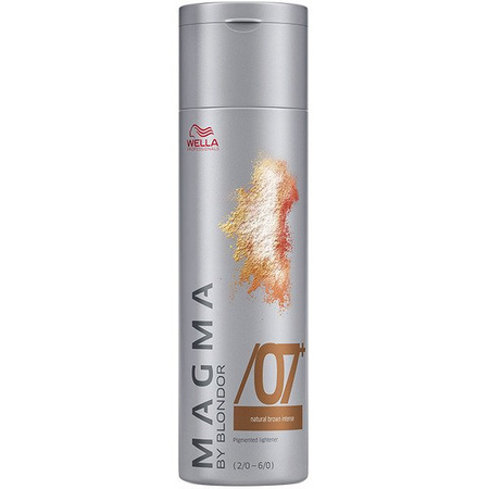 Wella Magma /07+ farba rozjaśniająca do włosów średni blond naturalny z rozjaśnianiem 120g