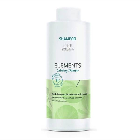 Wella Elements 2021 Calming szampon do włosów łagodzący wrażliwą skórę głowy 1000ml