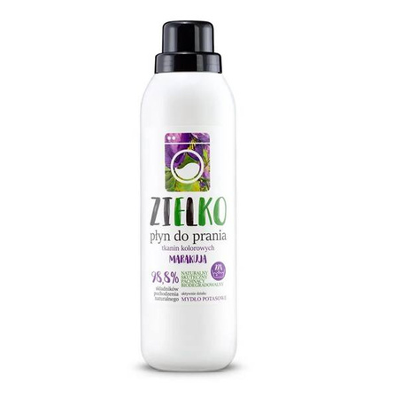 Zielko płyn do prania tkanin kolorowych 1l