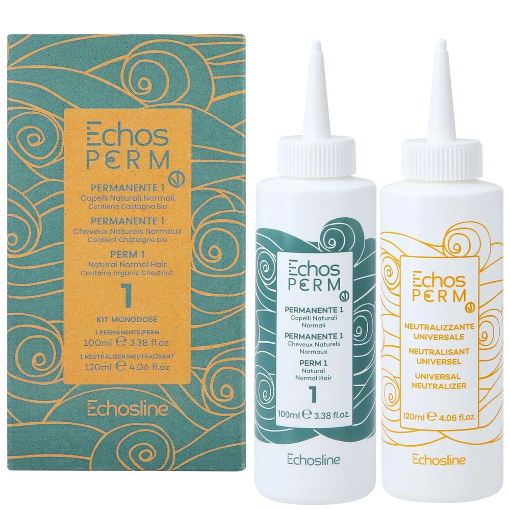 ECHOSLINE Echos Perm 1 Kit Lotion+Neutr 100+120ml