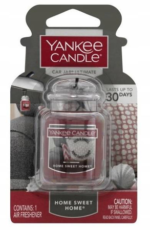 Yankee Candle Car Jar Ultimate Home Sweet Home odświeżacz do samochodu zapach ciepłego domu