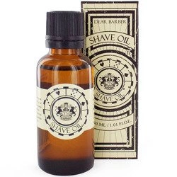 Dear Barber Shave Oil olejek do golenia zapewniający poślizg i ochronę skóry, 30 ml