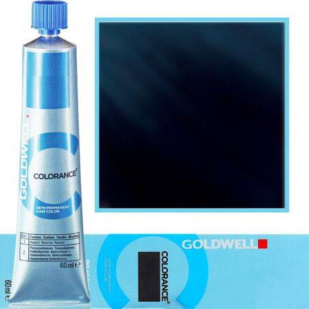 Goldwell Colorance farba do włosów 2-A 22 czarny popielaty chłodny głęboki odcień 60 ml