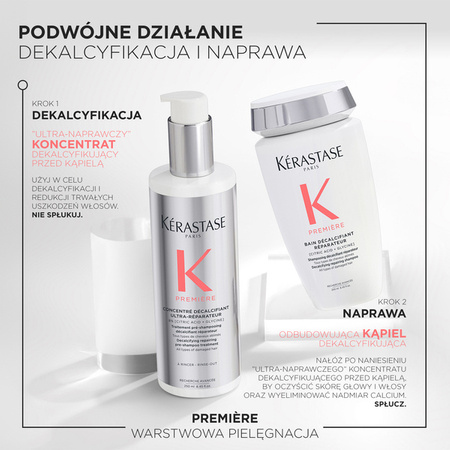 Kérastase Premiere ultra-naprawczy koncentrat dekalcyfikujący przed kąpielą do włosów zniszczonych 250ml