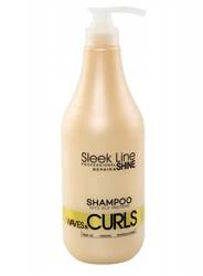 Stapiz Waves Curls Szampon do włosów kręconych 1000ml