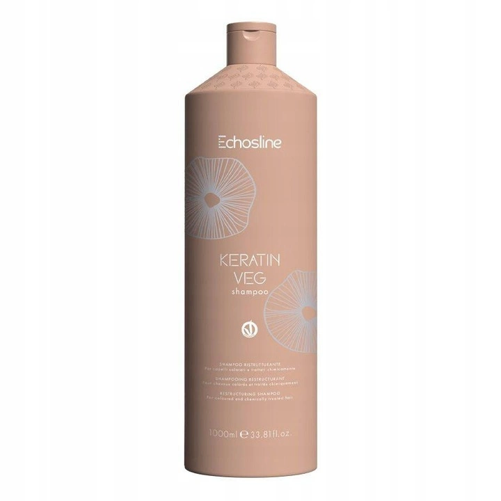 ECHOSLINE KERATIN VEG Shampoo 1000ml