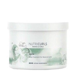 Wella Nutricurls maska do włosów kręconych intensywne nawilżenie i sprężystość loków 500ml