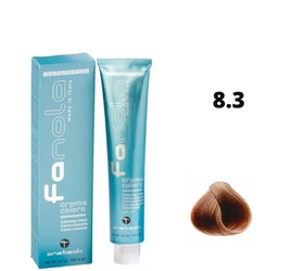 Fanola farba do włosów 100ml 8.3 - jasny blond złoty