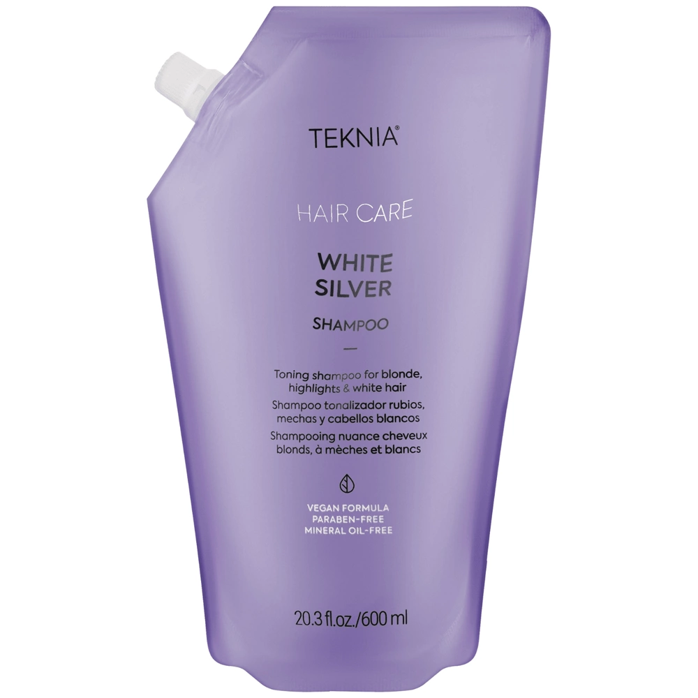 Lakme Teknia White Silver Refill Shampoo 600ml