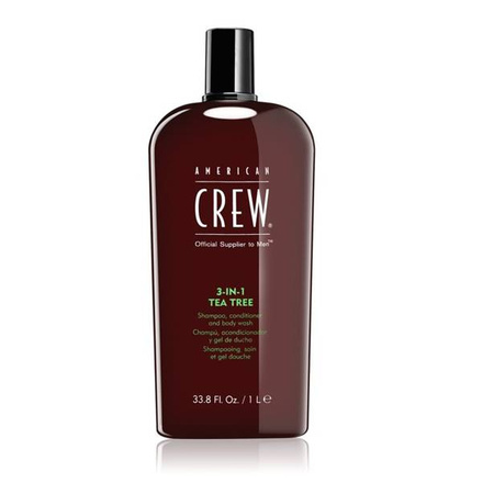 Szampon 3 w 1 American Crew Tea Tree 1000ml