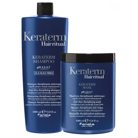 Fanola Keraterm Zestaw Szampon + maska 2 x 1000ml