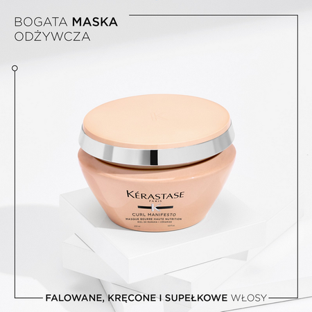 Kérastase Curl Manifesto | odżywcza maska do włosów kręconych i falowanych 200ml