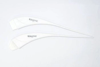 Zestaw dwóch pędzelków - syntetyczny i silikonowy