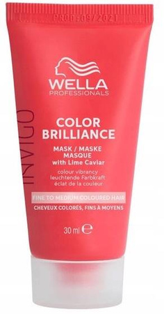 Wella Invigo Color Brilliance maska do włosów normalnych 30ml