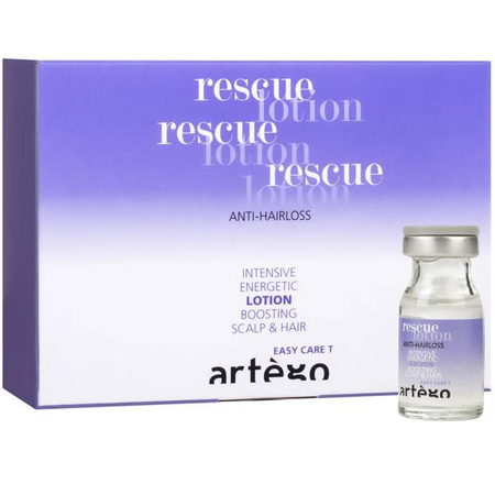 Artego Easy Care T Rescue Lotion ampułki intensywnie regenerujące i wzmacniające do włosów, 10x8 ml