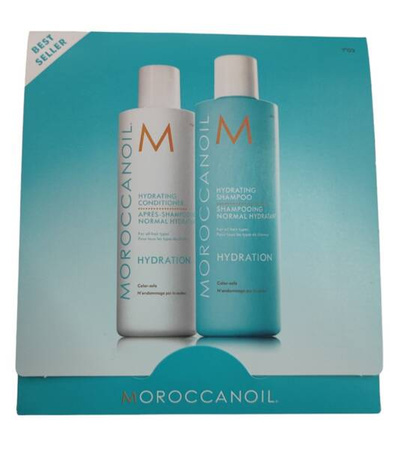 Moroccanoil Hydration Szampon Odżywka 2x10 ml