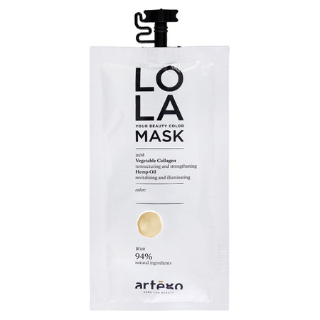 Artego LOLA Your Beauty Color Mask Almond maska koloryzująca migdał do włosów, 20 ml