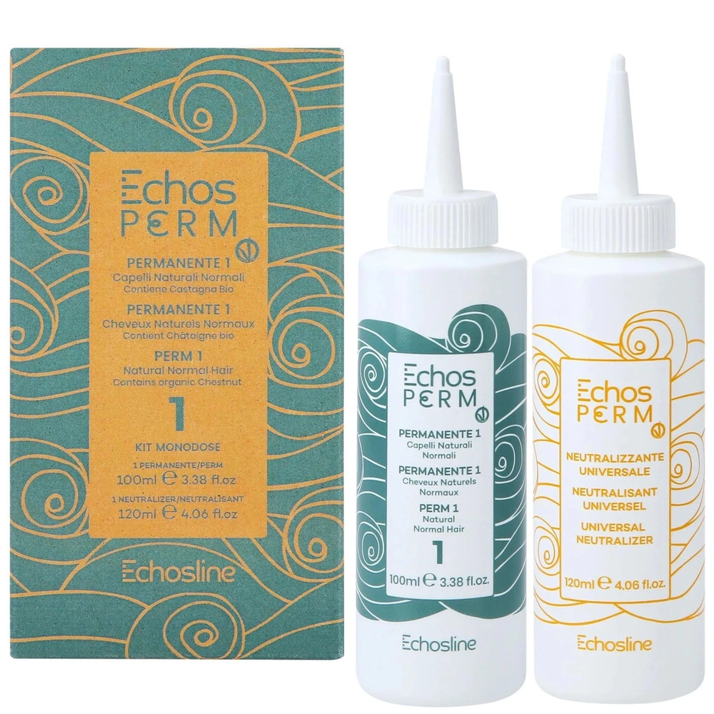 ECHOSLINE Echos Perm 1 Kit Lotion+Neutr 100+120ml