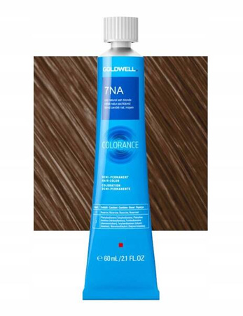 Goldwell Colorance farba do włosów 7-NA 22 blond naturalno-popielaty chłodna równowaga 60 ml