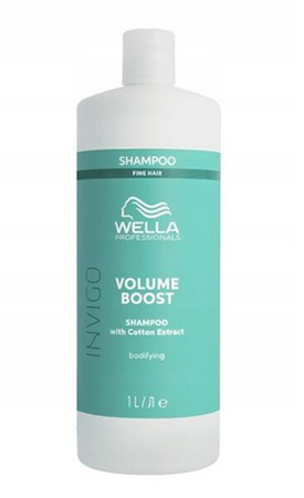 Wella Invigo Volume szampon do włosów cienkich zwiększający objętość lekkie oczyszczanie 1000ml