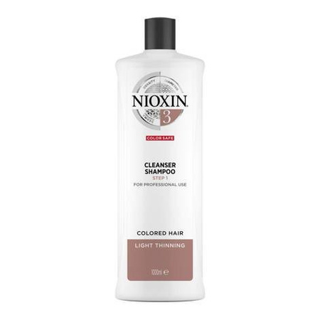 Nioxin SYSTEM 3 Cleanser Shampoo szampon oczyszczający do włosów 1000ml