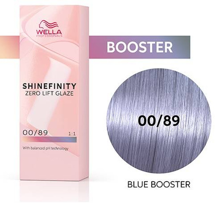 Wella Shinefinity 00/89 Blue półtrwała farba do włosów niebieski połysk bez amoniaku 60ml