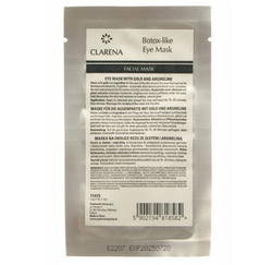 Clarena Golden Eye Mask Botox-like maska 1szt