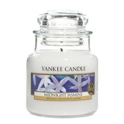 Yankee Candle Midnight Jasmine mała świeca zapachowa intensywny jaśmin nocny w szkle 104g