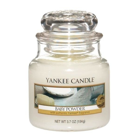 Yankee Candle Baby Powder mała świeca 104g