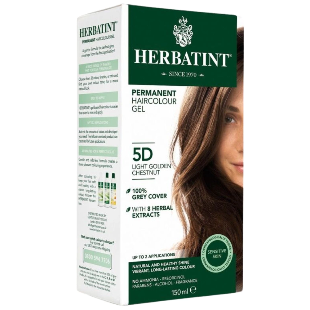 Herbatint Farba 170ml 5D Jasny Złoty Blond