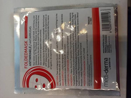 Sesderma FOLDEDMASK ANTIWRINKLE maska płachta